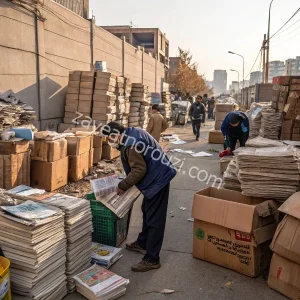 ضایعات نوروزی خریدار ضایعات کاغذی در تهران قلهک